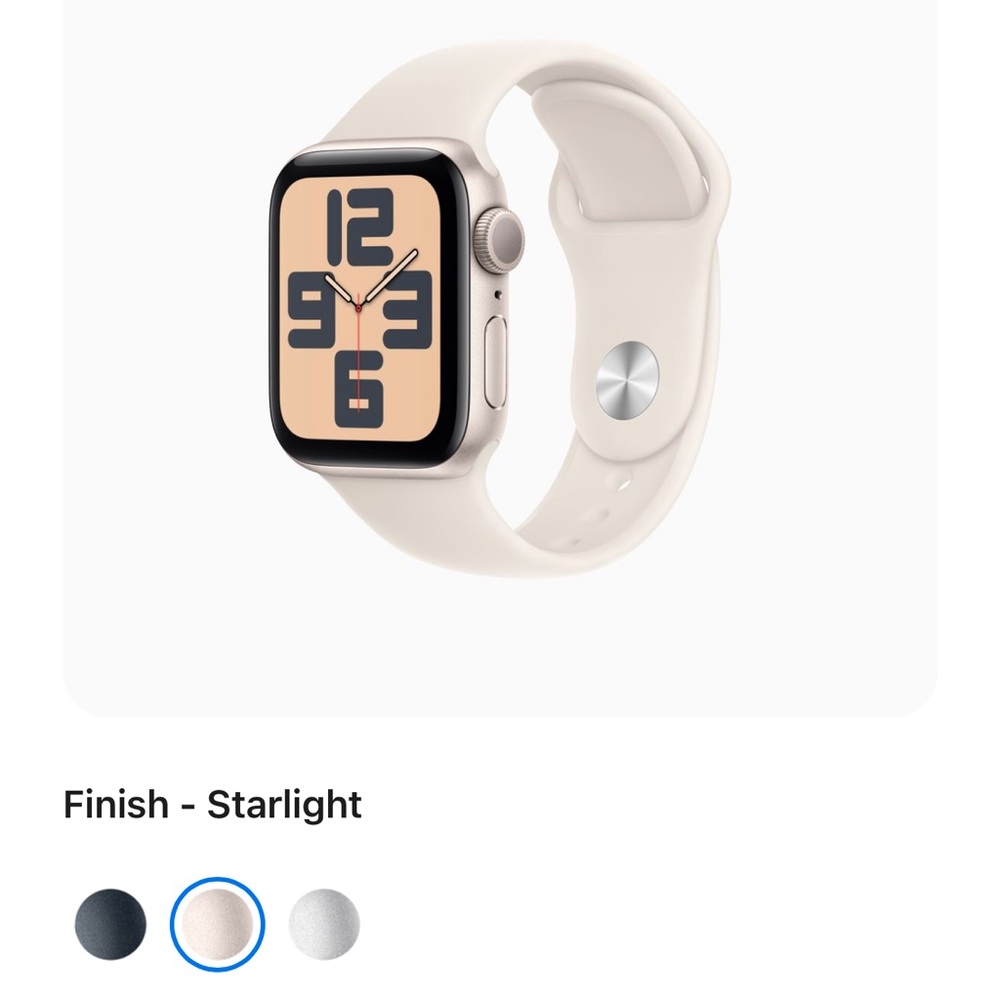 New  Apple Watch SE (2nd generation)
